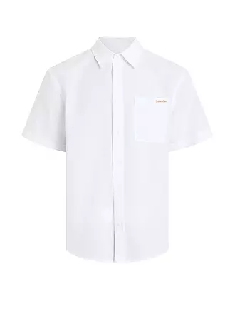 CALVIN KLEIN JEANS | Chemise en lin | weiss